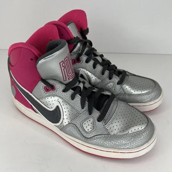 Nike Son of Force Youth Sz 7Y High-Top Junior Sneakers Lace-Up Basketball Shoe - Picture 2 of 9